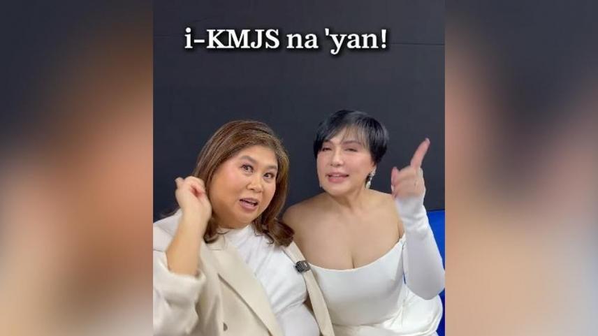 Jessica Soho and Sharon Cuneta