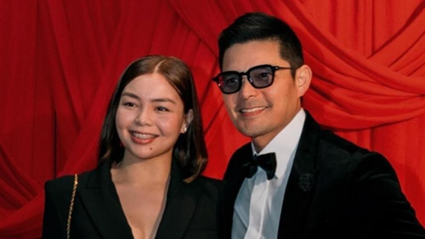 Dingdong Dantes and Vicki Dantes