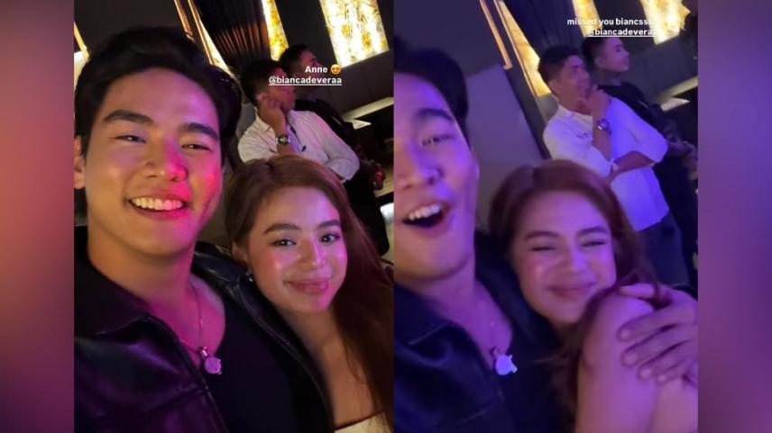 Michael Sager and Bianca de Vera