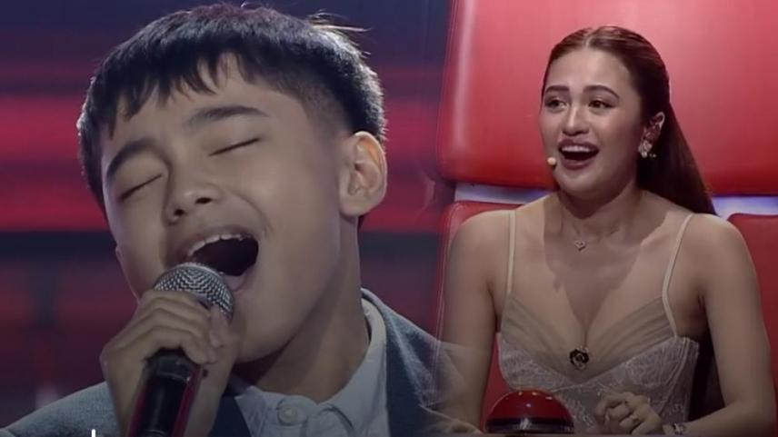 Nevin Garceniego in the voice kids