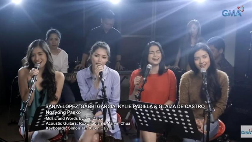 Encantadia Sanggres Gabbi Garcia, Kylie Padilla, Glaiza De Castro, and Sanya Lopez