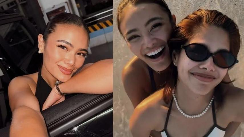 Katrice Kierulf and Chezka Carandang 