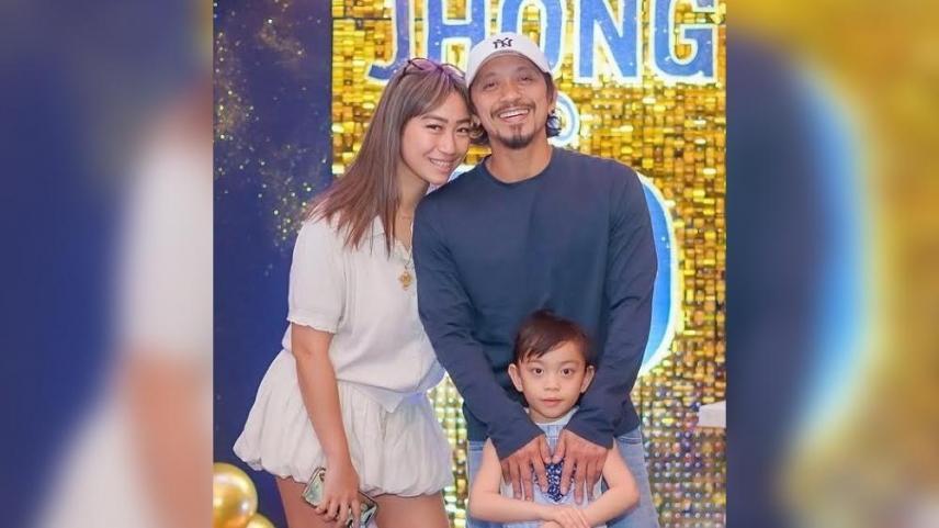 Jhong Hilario and Maia