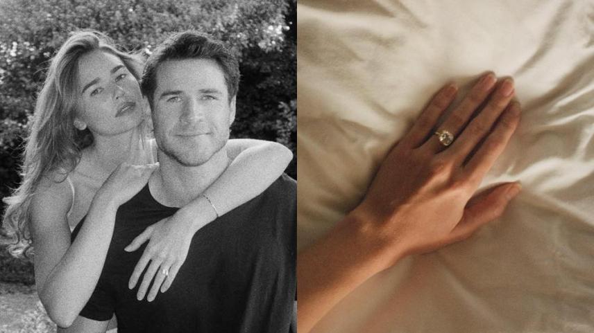 Liam Hemsworth and Gabriella Brooks