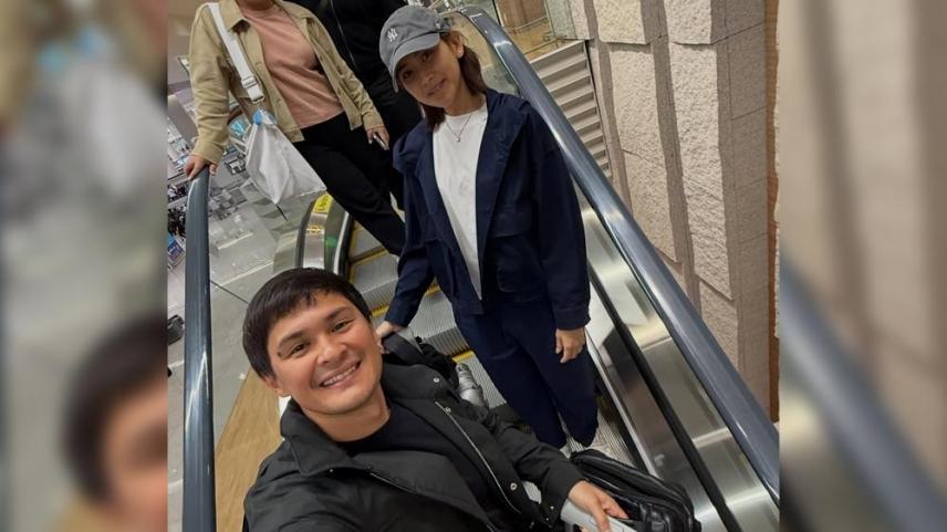 Matteo Guidicelli and Sarah Geronimo