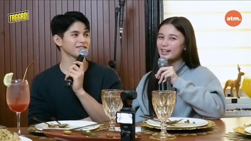 Sofia Pablo and Allen Ansay 