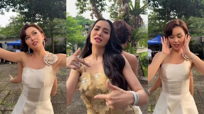 Kris Bernal and Beauty Gonzalez TikTok video