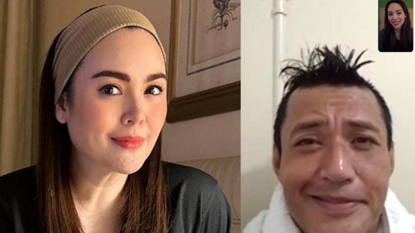 Claudine Barretto and Mark Anthony Fernandez