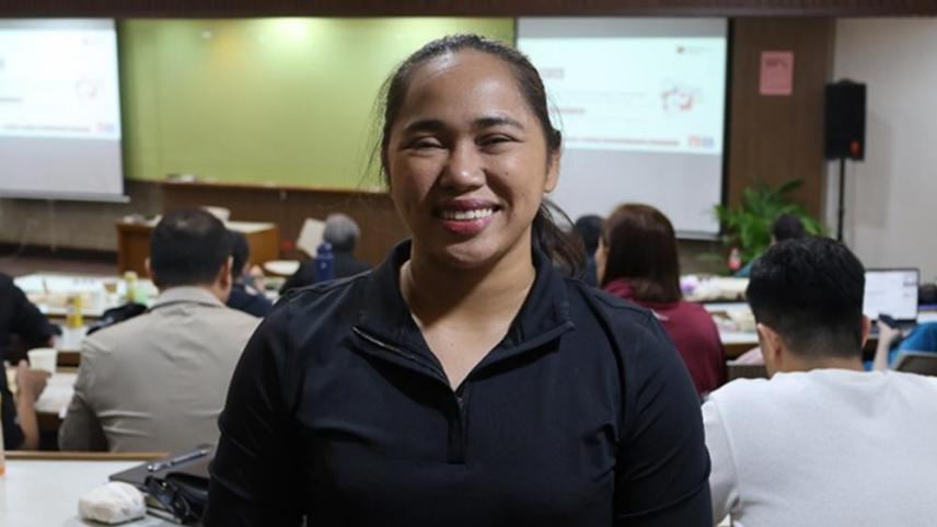 hidilyn diaz at up diliman