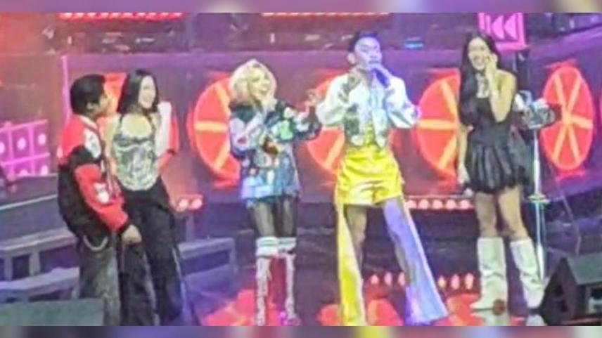 Pamilya De Guzman at the Araneta Coliseum