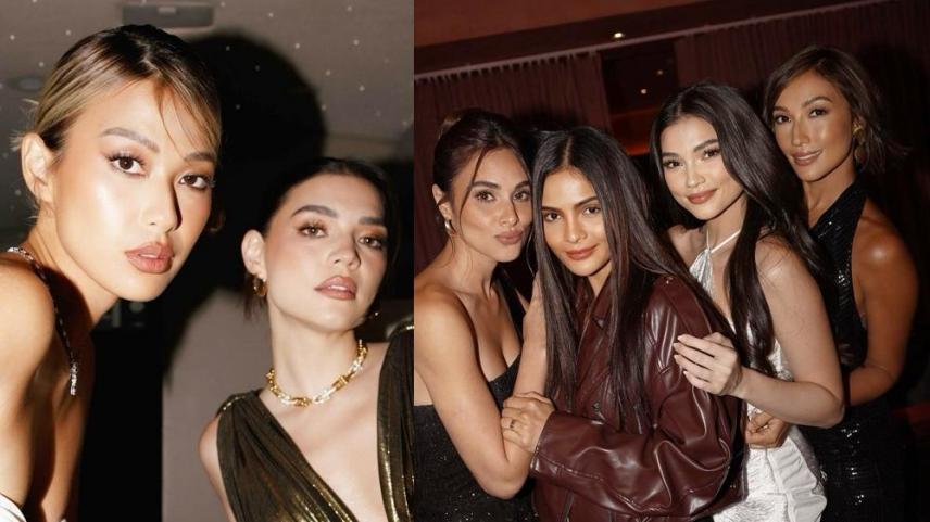 Rhian Ramos, Michelle Dee, and Max Collins