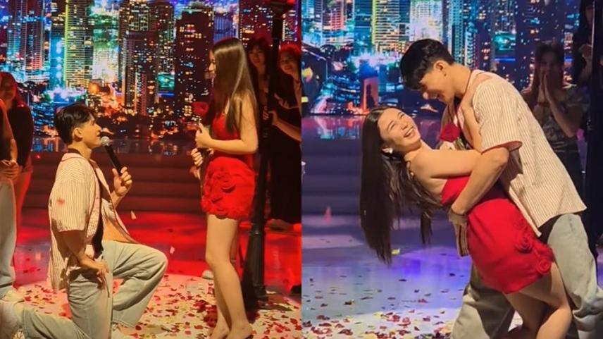 Allen Ansay and Sofia Pablo