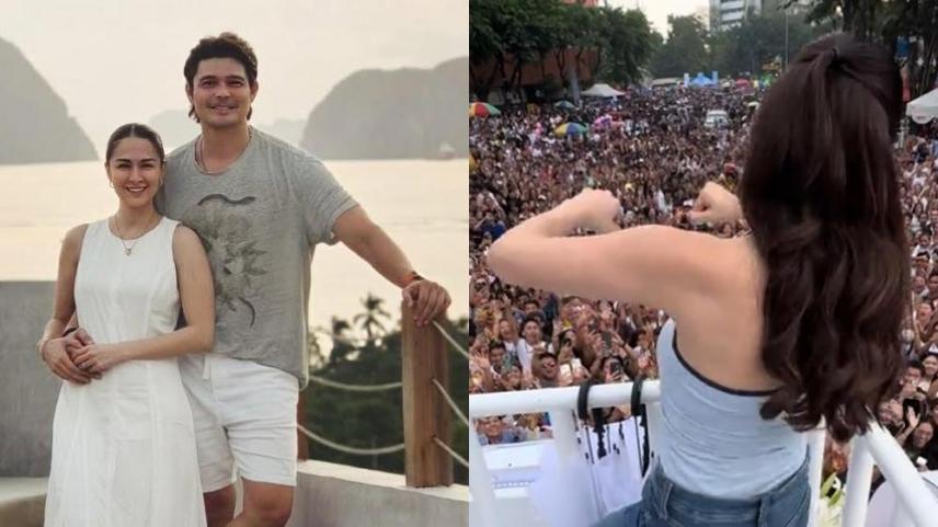 Dingdong Dantes and Marian Rivera