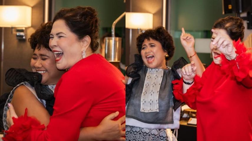 Eugene Domingo and Hilda Koronel