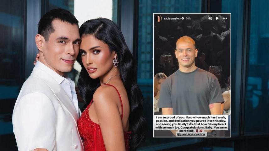 Jake Cuenca and Rabiya Mateo