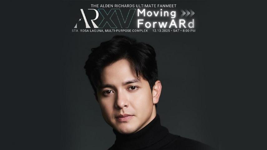 Alden Richards ARXV Poster