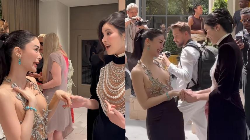 Heart Evangelista and Aon Somrutai