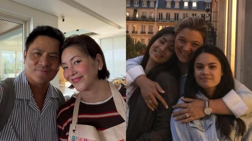 Ogie Alcasid, Regine Velasquez, Michelle Van Eimeren