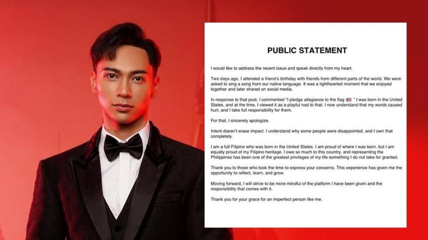 Jether Palomo controversial statement