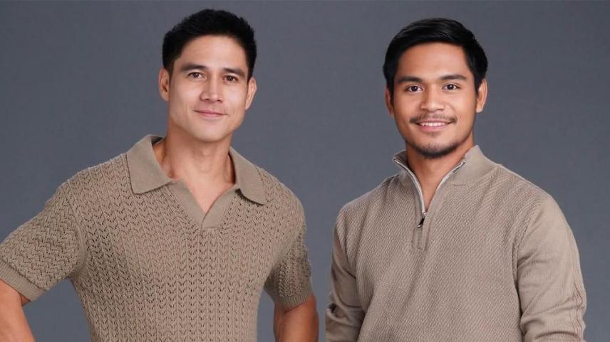 Eman Bacosa Pacquiao and Piolo Pascual