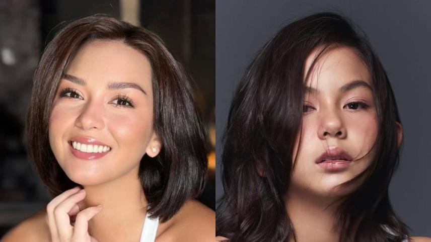 Beauty Gonzales and Olivia Ines Crisologo