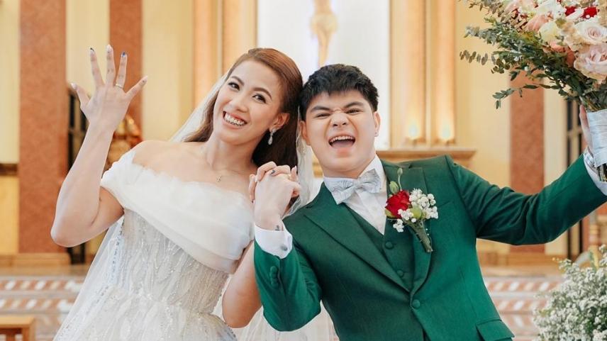 Bugoy Carino and EJ Laure
