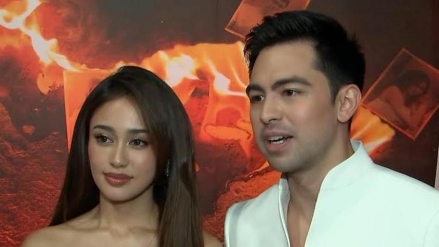 Elle Villanueva and Derrick Monasterio