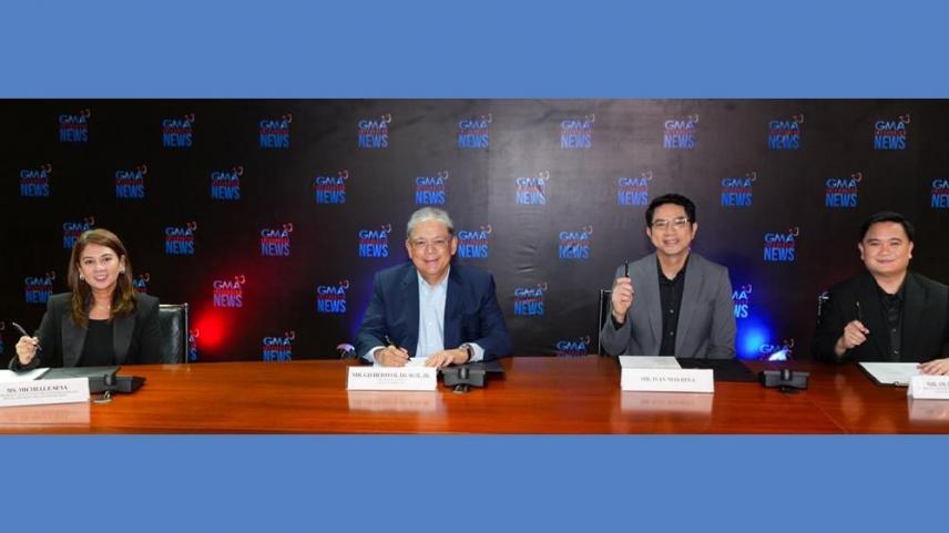 Ivan Mayrina and GMA Executives