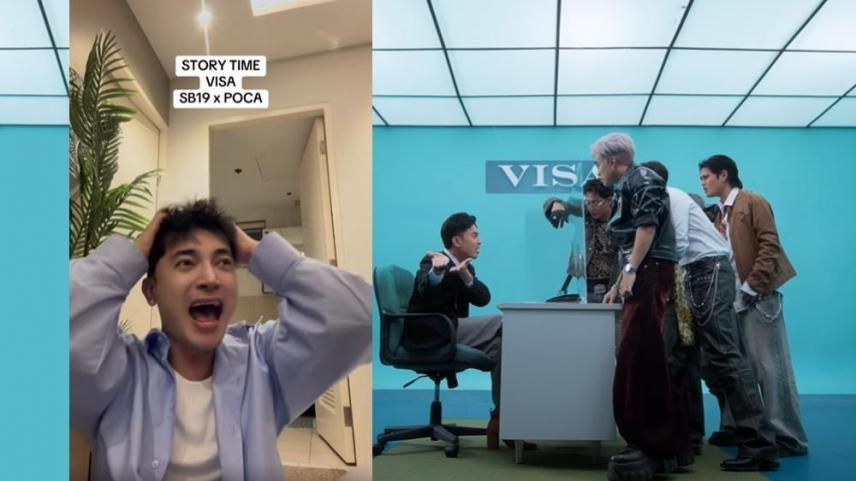 Poca in SB19 Visa music video