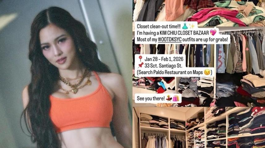 Kim Chiu selling her preloved clothes