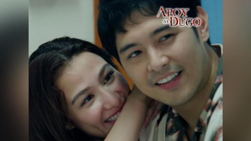 Jeric Gonzales at Liezel Lopez 