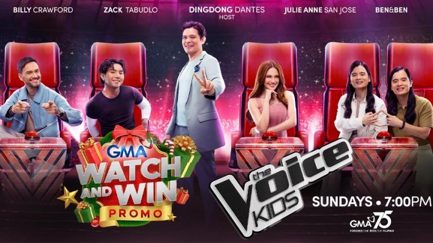the voice kids gma watch and win promo
