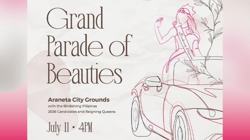 Binibining Pilipinas Grand parade of Beauties