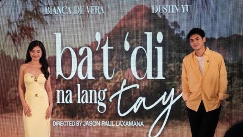 Dustin Yu and Bianca De Vera