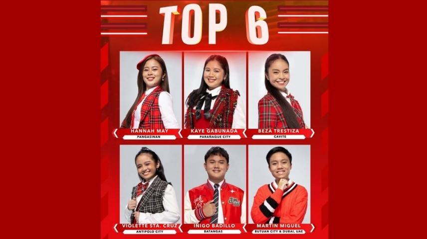 the clash teens top six contestants