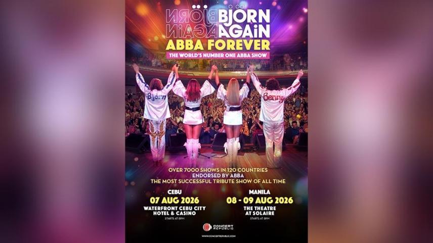 Bjorn Again brings The ABBA Forever Tour to manila