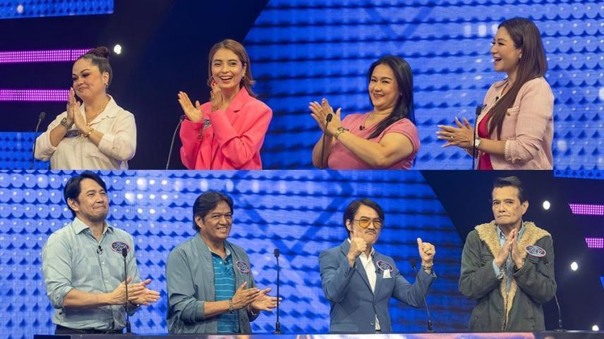 Alejar brothers and sexy actresses in Family Feud