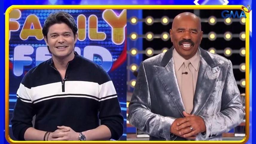 Dingdong Dantes at Steve Harvey