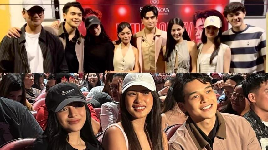 PBB Celebrity Collab Edition housemates at Will Ashley concert
