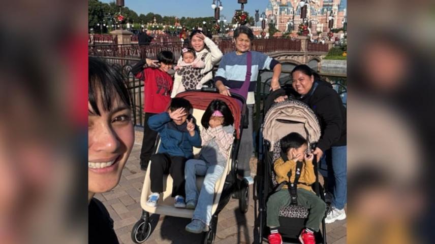 Iya Villania brings her kids nannies to Disneyland