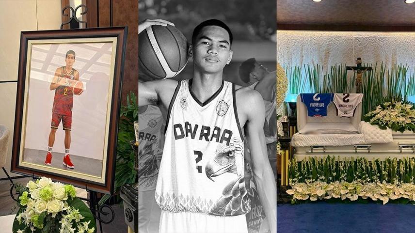 Ateneo basketball player Rene Baterbonia