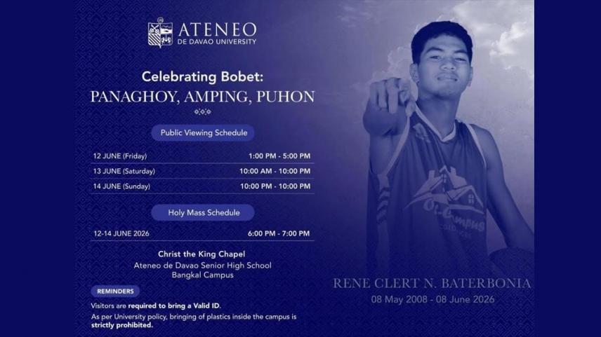 Rene Baterbonia wake viewing schedule
