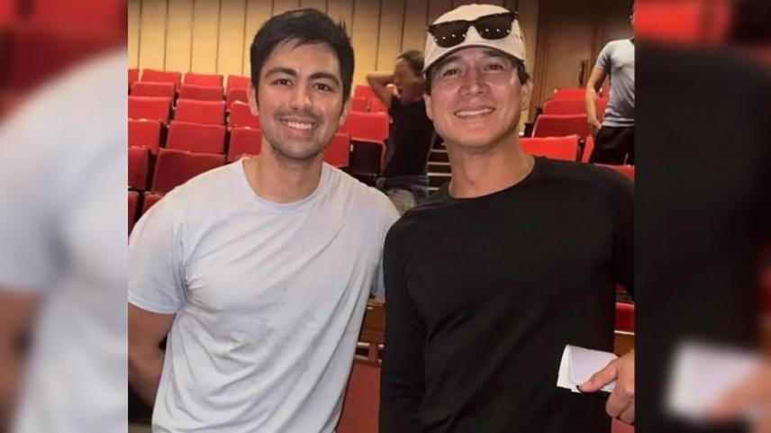 Derrick Monasterio and Piolo Pascual