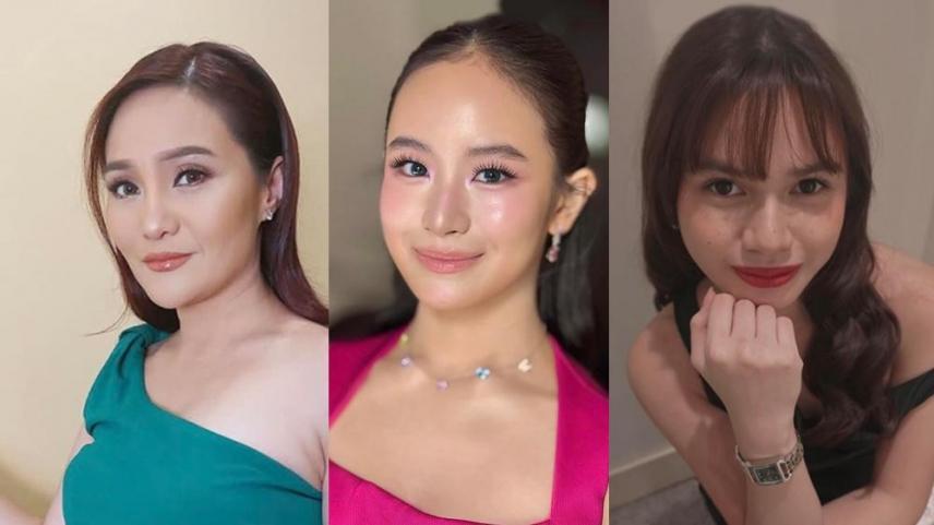 Gladys Reyes, Caprice Cayetano, Ashley Sarmiento 