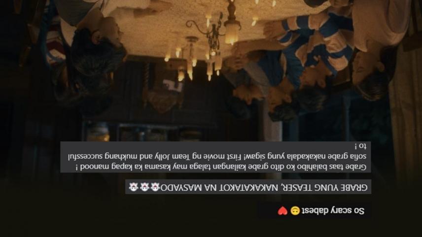 Huwag Kang Titingin movie trailer reactions