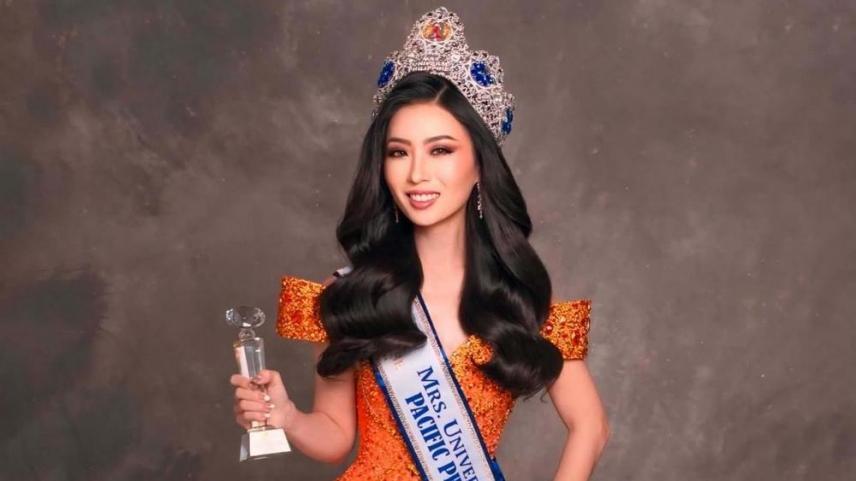 Scarlet Chua as Mrs Universe Pacific Philippines 2026