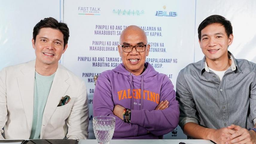 Boy Abunda, Chris Tiu, Dingdong Dantes for Be Juan Tama Advocacy Campaign