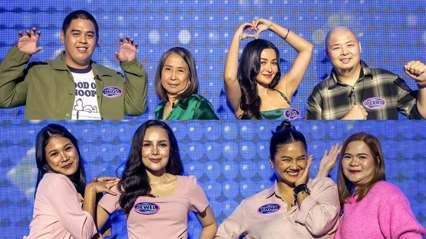 Kris Bernal at Jewel Mische in Family Feud