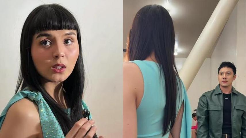 Ashley Ortega and Fonz