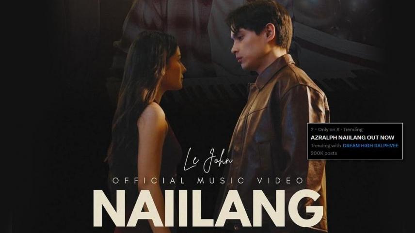 AZ Martinez, Ralph De Leon, Naiilang music video